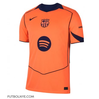 Camiseta Barcelona Pau Cubarsi #5 Tercera Equipación 2025-26 manga corta Camiseta Barcelona Pau Cubarsi #5 Tercera Equipación 2025-26 manga corta